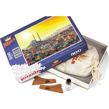 King Of Puzzle Fatih Camii Ahşap Puzzle 500 Parça (SY04-D)