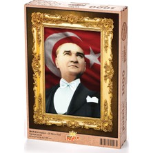 King Of Puzzle Atatürk - 29 Ekim 1933 Ahşap Puzzle 1000 Parça (TR17-M)