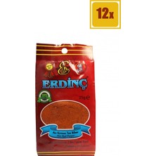 Erdinç Acı Kırmızı Toz Biber 25 gr 12'Li Set