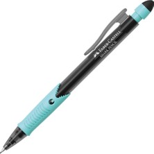 Faber-Castell Shark Mekanik Kurşun Kalem 0.7 mm PVC İçermeyen Ergonomik Tasarım Siyah Mavi