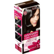 Garnier Çarpıcı Renkler 1/0 - Extra Yoğun Siyah Saç Boyası