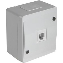 Mutlusan Data Prizi 1Xrj45 Cat5E Nemliyer Gri - 2150 136 0103