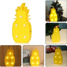 Orjinal Dükkan Ananas Led Işıklı Masa Duvar Gece Lambası