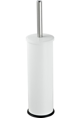 Foreca Beyaz Klozet Tuvalet Wc Fırçası Mikro 1 Paslanmaz Metal