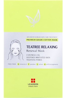 Leaders Teatree Relaxing Skin Renewal Mask
