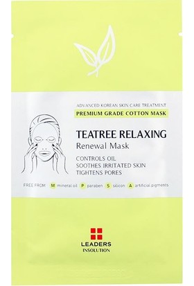 Leaders Teatree Relaxing Skin Renewal Mask