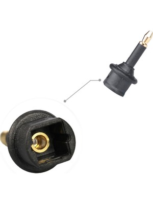 Alfais 4430 Toslink to Mini Toslink Adaptör Çevirici 3.5mm Dişi Erkek Kablo Ses Dijital Uyumlu