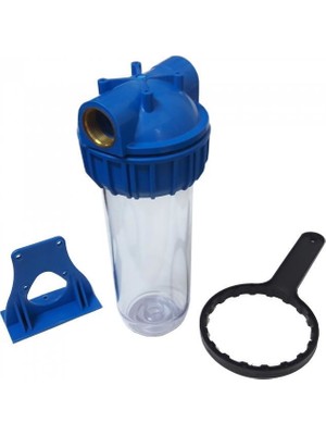 Atlantis Blu 125-10 Bina Giriş Tekli Filtre Kabı 1''