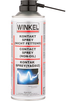 Winkel Kontak Sprey (Yağsız) 400 Ml.
