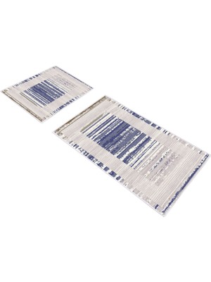 Dekoreko Yıkanabilir Kaydırmaz Paspas Seti Klozet Takımı 1855