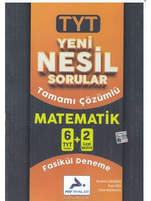 Paraf Yayınları TYT Matematik Yeni Nesil Denemesi