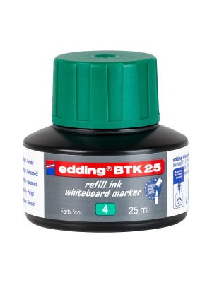 Edding BTK25 Beyaz Tahta Kalemi Yedek Dolum Mürekkebi Yeşil