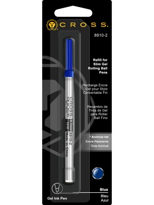 Cross 8910-2 Slim Roller Kalem Yedeği Mavi