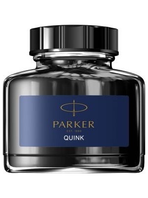 Parker Quink Dolma Kalem Şişe Mürekkebi Mavi/Siyah 1950378