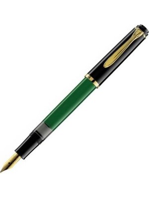 Pelikan M151 Dolma Kalem Yeşil Siyah Medium Uç