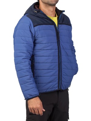 Exuma 291148 Erkek Softshell Şişme Mont Koyu Mavi