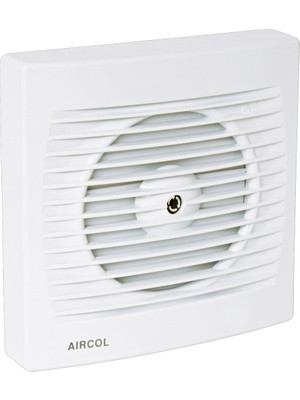 Aircol 150 Lik Otomatik Fan Panjurlu  Dekoratif Plastik Banyo, Tuvalet Ve Baca Aspiratörü
