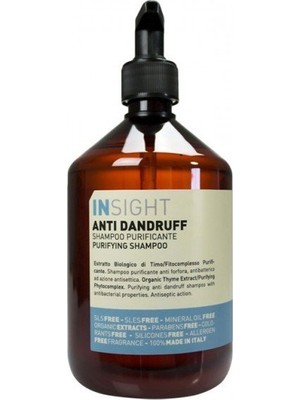 INSIGHT Anti Dandruff Kepekli Saç Arındırıcı Şampuan 400 ml