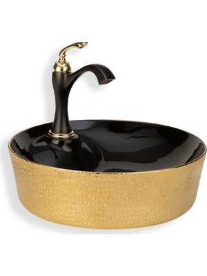 Lena E-5001As Tezgah Üstü Özel Seri Porselen Lavabo