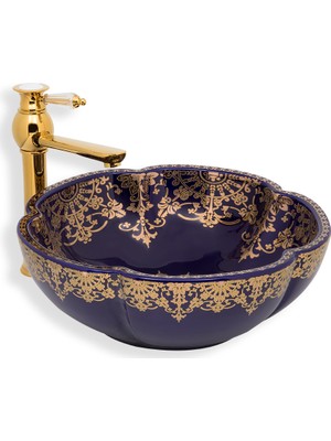 Lena E-6010 Tezgah Üstü Özel Seri Porselen Lavabo