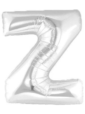 Party Marty Z Harf Gümüş Folyo Balon 40 İnç