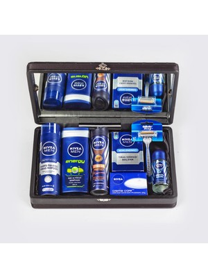 Benim Kınam Traş Seti Nivea Çeyiz Sandığı Traş Takımı Damat Sandığı