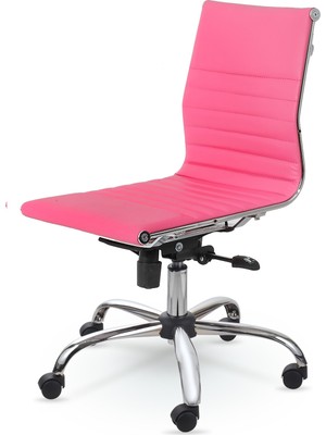 Mezura Ofis Chrome Çalışma Koltuğu