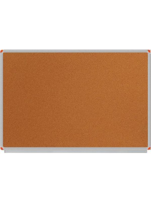 Panda 60x90 cm Mantar Pano Alüminyum Çerçeve 1 Parça Kahverengi Renk Seçeneği