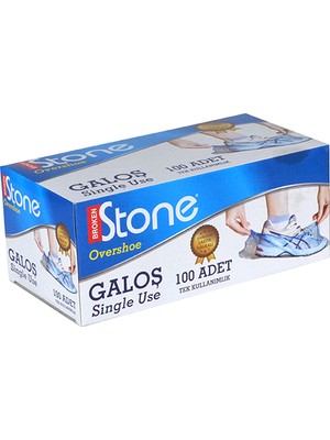 Stone Galoş 100'lü Tek Kullanımlık Kutulu Ürün, Pratik ve Hijyenik Çözüm