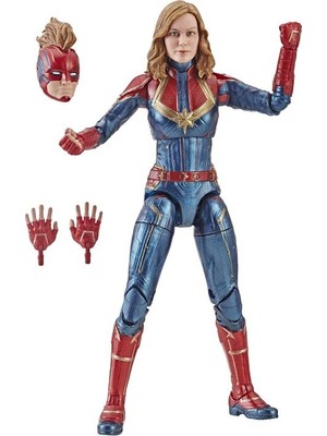 Hasbro Marvel Legends Captain Marvel 6-İnch Captain İn Costume
