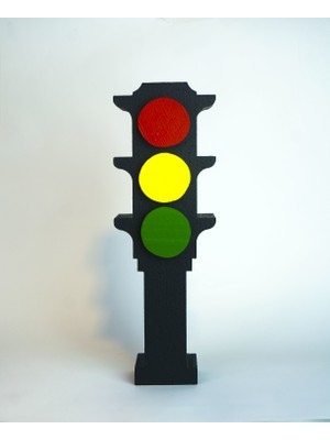Strafor Sepeti - 3 Boyutlu Strafor Trafik Işıkları - Strafor Logo - Strafor Yazı - Strafor Maket