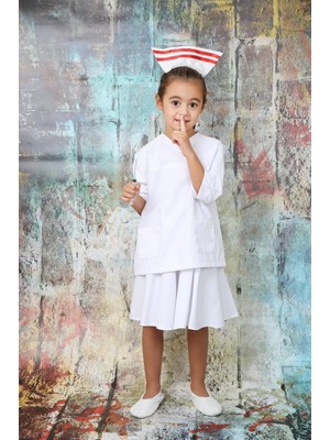 Annee Bakk Hemşire Çocuk Kostümü