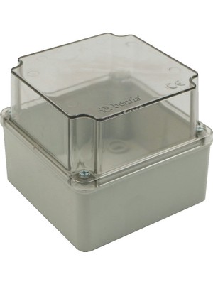 Bemis Buat Kutusu 110Mm X 110Mm X 100Mm Şeffaf Kapaklı