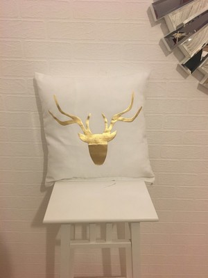 Kırlentim Varak Baskılı Dekoratif Kırlent