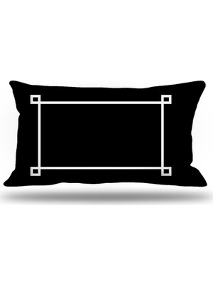 Kırlentim Yunananahtarı Dekoratif Kırlent Kılıfı