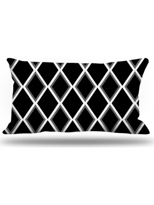 Kırlentim Yunananahtarı Dekoratif Kırlent Kılıfı