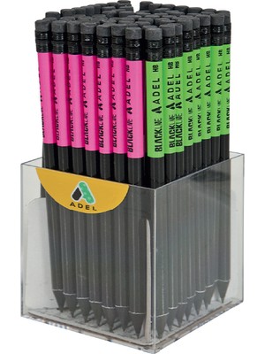 Adel Blackline Noble Kurşun Kalem Silgili Yl 2061130735 (1 Paket 72 Adet)