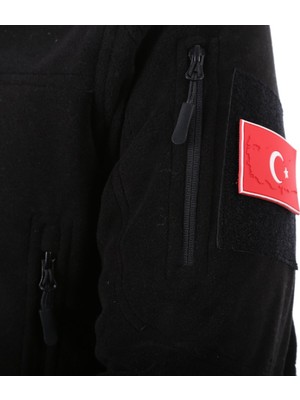 Vogel Tactical Siyah Polar Hırka