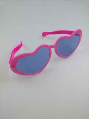 Event Party Store Parti Gözlüğü Büyük Kalp Pembe