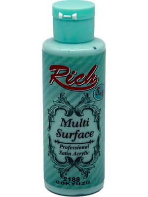Rich Multi Surface 2188 GÖKYÜZÜ Akrilik Boya 130cc