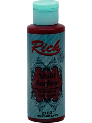 Rich Multi Surface 2162 BORDO Akrilik Boya 130cc