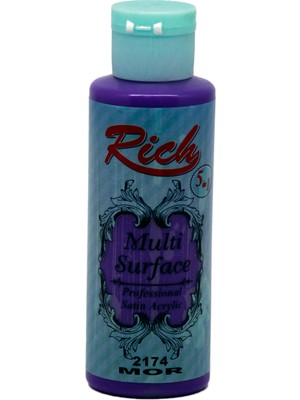 Rich Multi Surface Her Yüzey İçin Akrilik Boya 130 Cc.