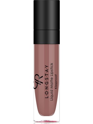 Golden Rose Longstay Liquid Matte Lipstick No: 23 - Bulaşmayan Kalıcı Likit Mat Ruj