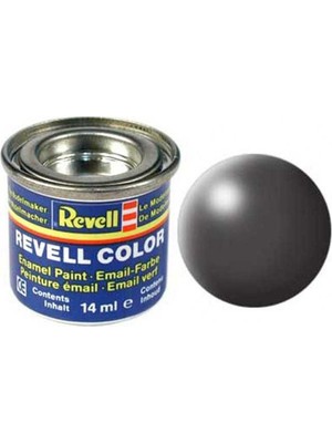 Revell-32378 Koyu Gri İpek Plastik Maket Boyası (Yağlı Boya)