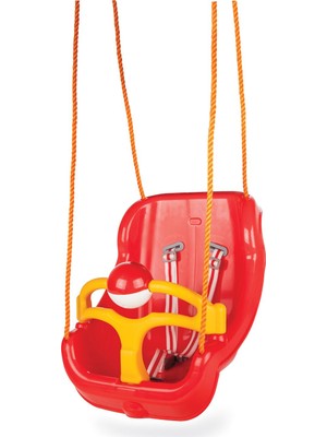 Pilsan Büyük Salıncak – Emniyet Kilitli, Renkli Çıngıraklı Toplu, Dayanıklı ve Güvenli Eğlenceli Tasarım 41x51x36 cm