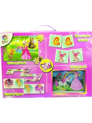 Laço Kids 4 İn 1 Oyun Seti Pembe