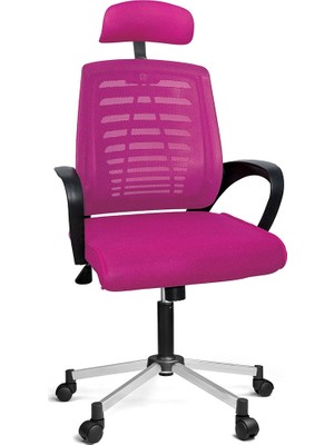 Türksit Karizma File Müdür Koltuk Krom Ayak Gri