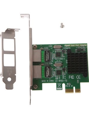 Open Smart 2 Port Gigabit Lan PCI Express Kart
