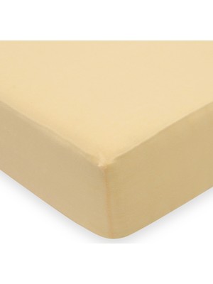 Mertim Fitted Penye Çarşaf 160*200 Sarı