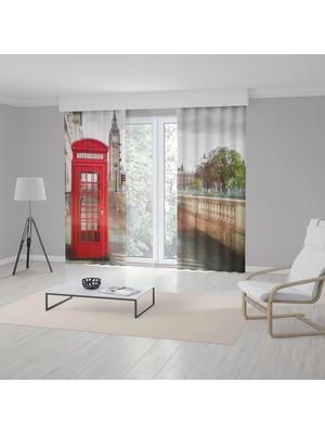 RealHomes Özel Tasarım Dijital Baskılı Fon Perde